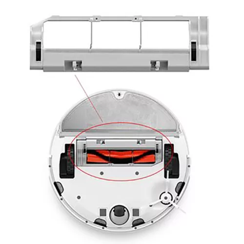 Xiaomi Mi Robot Vacuum-Mop Brush Cover - originálny rám na hlavný kef biely