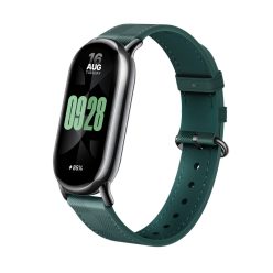   Xiaomi Smart Band 8 Kockasti Remen (BHR7308GL) - kockasta kožna narukvica Zelena