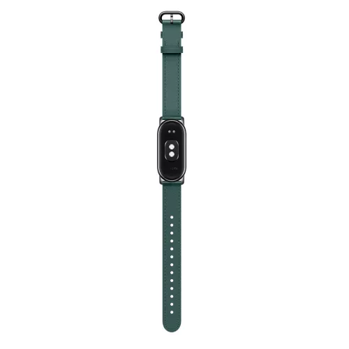 Xiaomi Smart Band 8 Kostičkový pásek (BHR7308GL) - kostkový kožený pásek zelený