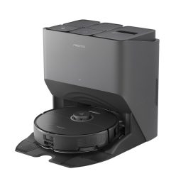   Roborock S8 Pro Ultra robot vacuum cleaner with multifunctional docking station black.