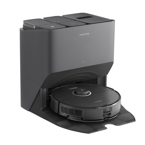 Robotul aspirator Roborock S8 Pro Ultra cu stație de docare multifuncțională negru