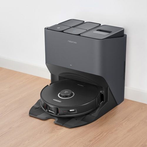 Robotul aspirator Roborock S8 Pro Ultra cu stație de docare multifuncțională negru