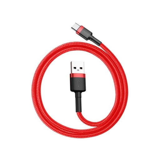 Baseus cafule USB C typ 3A 1M CATKLF-B09 černý-červený kabel