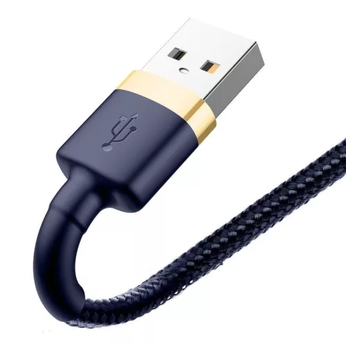 Baseus Cafule USB-Lightning nabíjecí kabel 2m tmavě modrý (CALKLF-CV3)