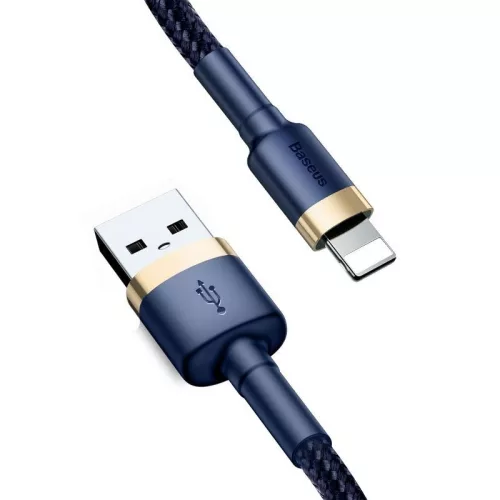 Baseus Cafule USB-Lightning nabíjecí kabel 2m tmavě modrý (CALKLF-CV3)