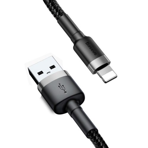 Baseus cafule USB lightning 2.4A 1M CALKLF-BG1 šedohnědý kabel