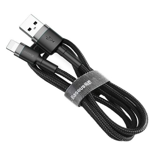Baseus cafule USB lightning 2.4A 1M CALKLF-BG1 šedohnědý kabel