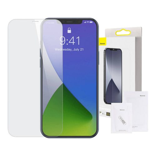 Baseus iPhone 12 Pro Max tvrzené sklo 0.3mm 2ks (SGAPIPH67N-LS02)