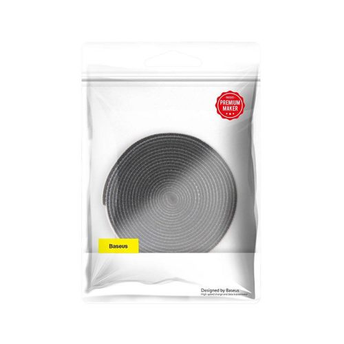 Baseus ACMGT-F01 Rainbow Circle 3m crni organizator kabela s čičak trakom