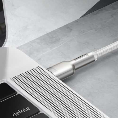 Baseus Cafule USB-C-USB-C kabel 100 W 2m bílý (CATJK-D02)