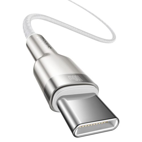Baseus Cafule USB-C-USB-C kabel 100 W 2m bílý (CATJK-D02)