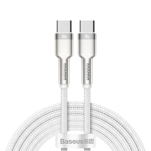 Baseus Cafule USB-C-USB-C kabel 100 W 2m bílý (CATJK-D02)