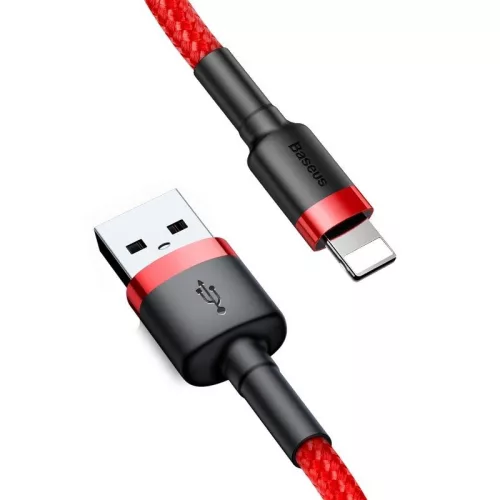 Baseus Cafule USB-Lightning nabíjecí kabel 2.4A 1m červený (CALKLF-B09)
