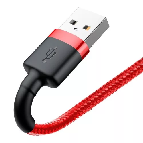 Baseus Cafule USB-Lightning nabíjecí kabel 2.4A 1m červený (CALKLF-B09)