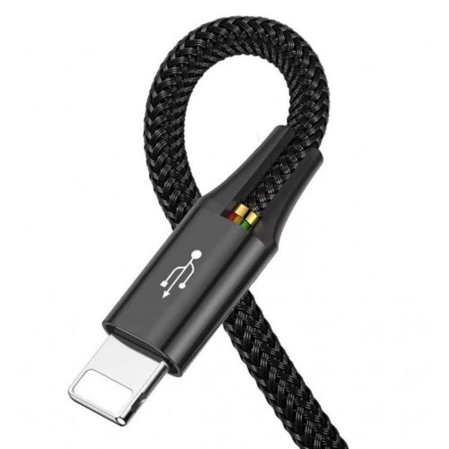 Baseus Rapid Series  4 az 1-ben USB-kábel 2xUSB-C / Lightning / Micro 3,5A 1,2 m, fekete