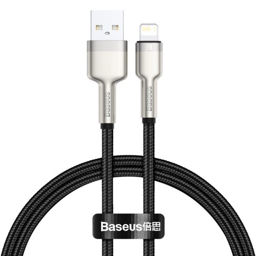 Baseus Cafule USB-A - Lightning kabel 025 m černý (CALJK-01)