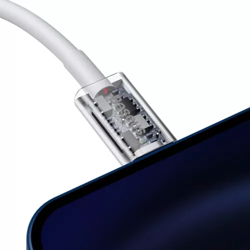 Baseus Superior USB-C - Lightning nabíjecí kabel 20W PD 1 m bílý (CATLYS-A02)