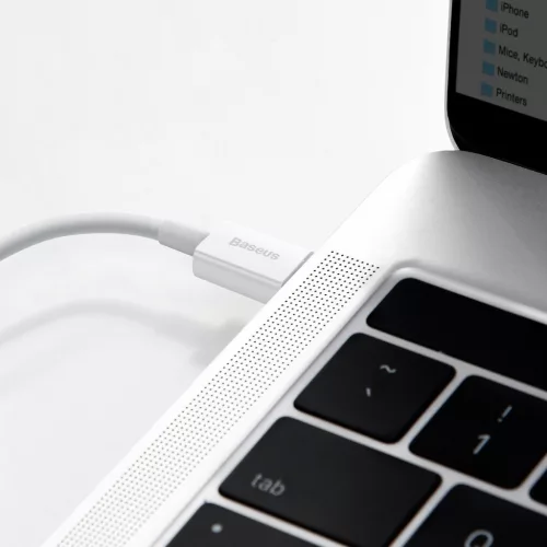 Baseus Superior USB-C - Lightning nabíjecí kabel 20W PD 1 m bílý (CATLYS-A02)