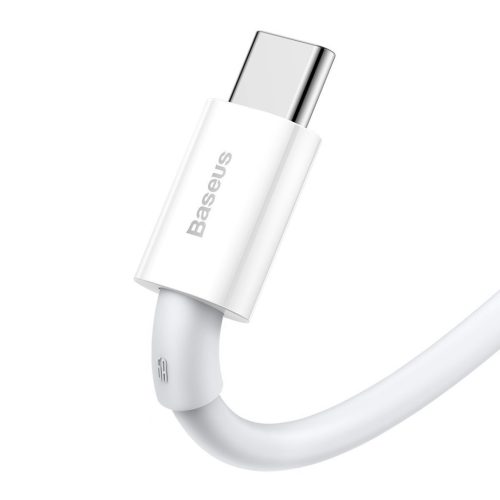 Baseus CATYS-A02 Superior 2m 66W USB A/USB C bílý datový a nabíjecí kabel