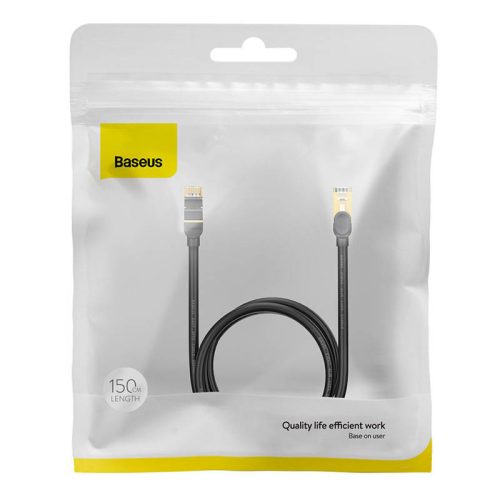 Baseus RJ45 síťový kabel 10Gbps 15m černý (WKJS010201)