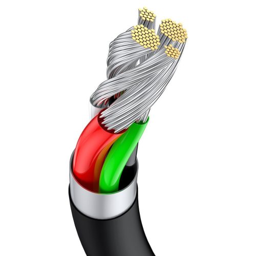 Baseus Superior USB-USB-C kabel 66W 1m černá (CATYS-01)