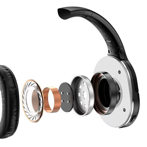 Baseus Encok D02 Pro Bluetooth čierne slúchadlá
