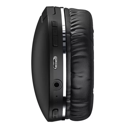 Baseus Encok D02 Pro Bluetooth čierne slúchadlá