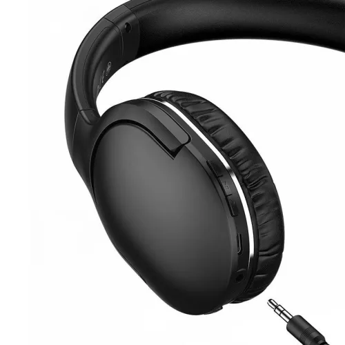 Baseus Encok D02 Pro Bluetooth čierne slúchadlá