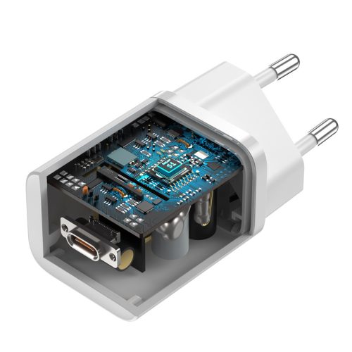 Baseus Super Si 1xUSB-C încărcător rapid 25W alb (CCSP020102)
