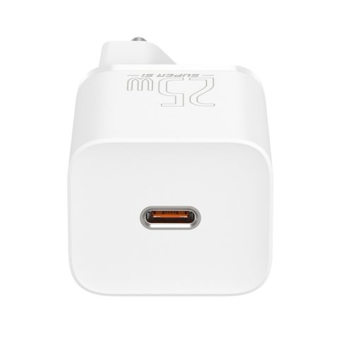 Baseus Super Si 1xUSB-C încărcător rapid 25W alb (CCSP020102)