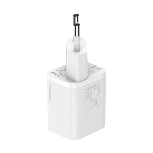 Baseus Super Si 1xUSB-C încărcător rapid 25W alb (CCSP020102)