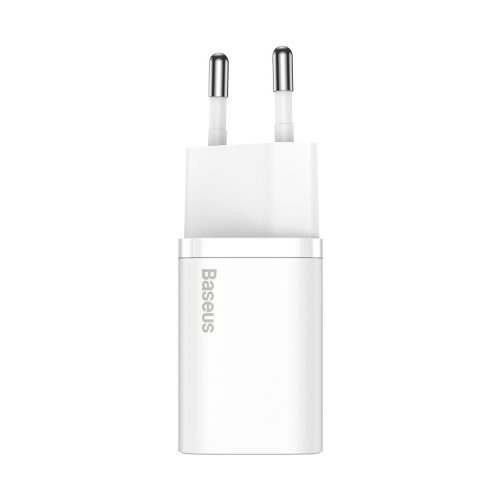 Baseus Super Si 1xUSB-C încărcător rapid 25W alb (CCSP020102)
