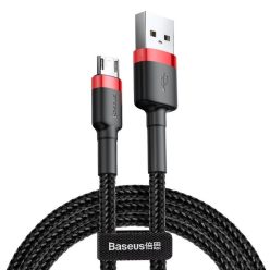   Baseus Cafule cablu USB-A - Micro USB 1.5A 2m roșu-negru (CAMKLF-C91)