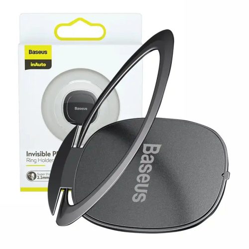 Baseus Invisible inel cu mâner pentru telefon gri (SUYB-0A)