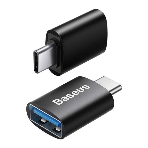 Baseus ZJJQ000001 Ingenuity USB/Type-C Black OTG Adapter
