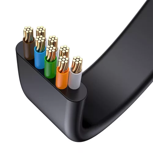 Baseus RJ45 síťový kabel 1Gbps 15m černý (WKJS000301)