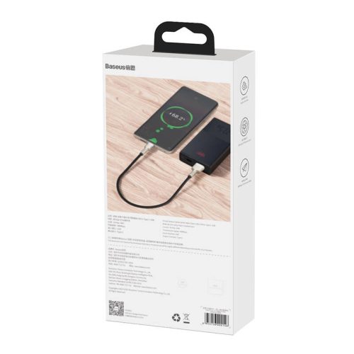 Baseus Cafule USB-A - USB-C kabel 66W 025m černý (CAKF000001)