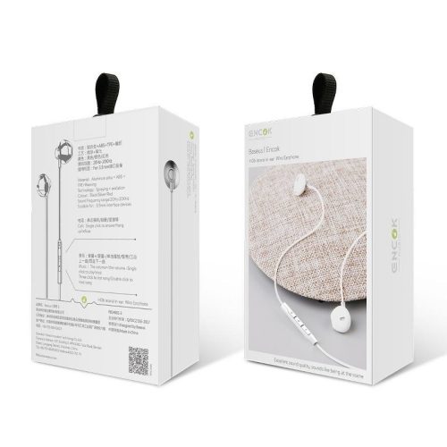 Słuchawki Baseus Encok H06 srebrne (NGH06-0S)