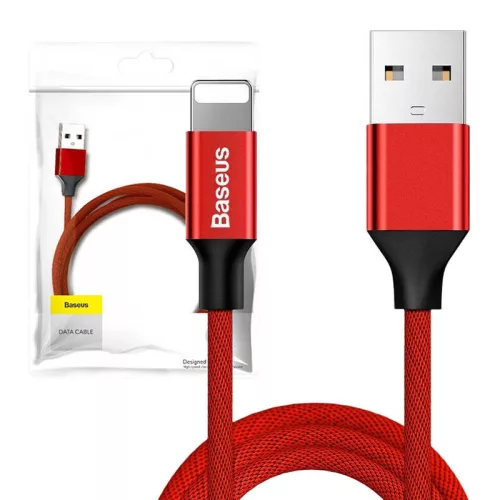Baseus Yiven USB-A - Lightning kabel 18 m červený (CALYW-A09)