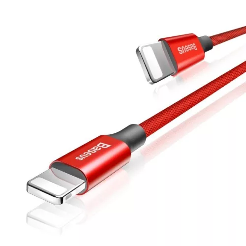 Baseus Yiven USB-A - Lightning kabel 18 m červený (CALYW-A09)