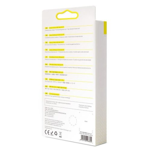 Baseus CALKLF-RG1 Cafule 3m 2A Lightning gray-black data and charging cable