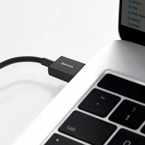 Baseus Superior USB-A - Lightning nabíjecí kabel 2 m černý (CALYS-C01)
