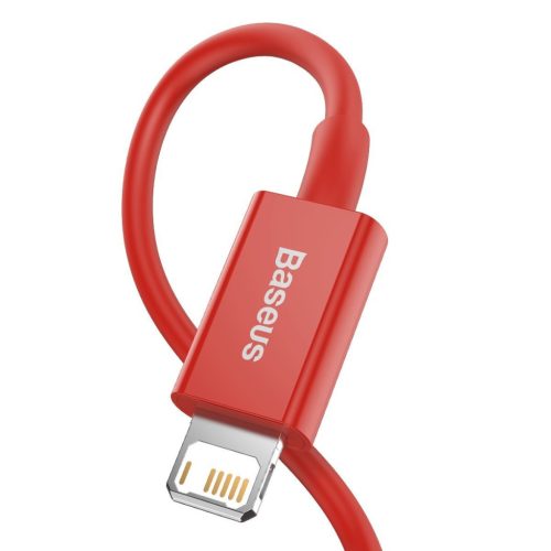 Baseus Superior USB nabíjecí kabel 24 A 1 m červený (CALYS-A09)