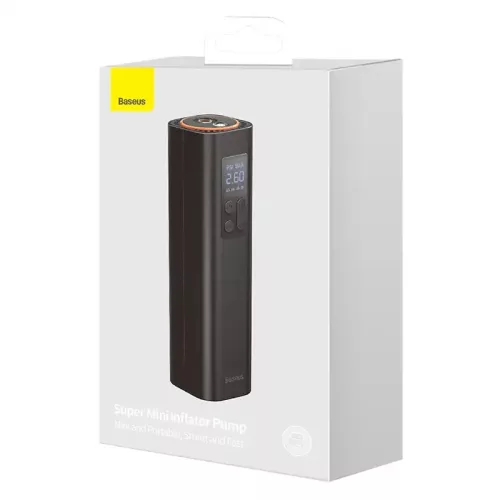 Baseus CRCQ000001 mini czarny kompresor samochodowy