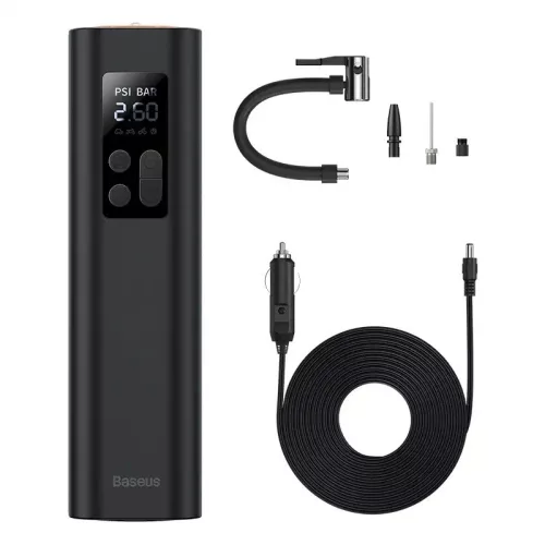 Baseus CRCQ000001 mini czarny kompresor samochodowy