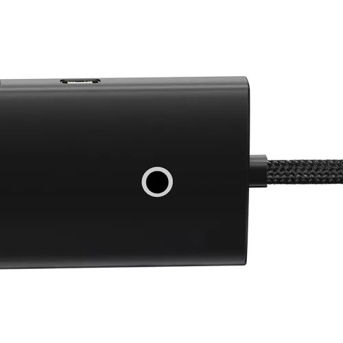 Baseus Lite Series 4 v 1 USB - 4x USB 3.0 hub 25 cm čierny (WKQX030001)