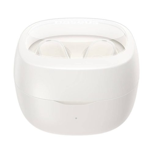 Casti wireless Bluetooth Baseus Bowie WM02 albe