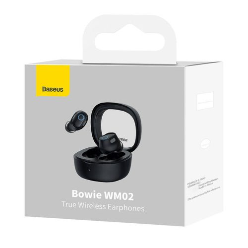 Baseus Bowie WM02 True Wireless Bluetooth căști negre