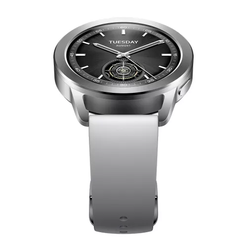 Watch S3 | Chytré hodinky | AMOLED | 143” | Vodotěsné | Stříbrné