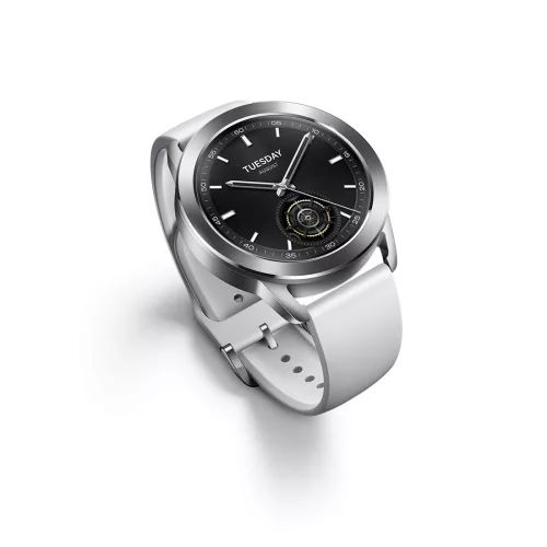Watch S3 | Chytré hodinky | AMOLED | 143” | Vodotěsné | Stříbrné